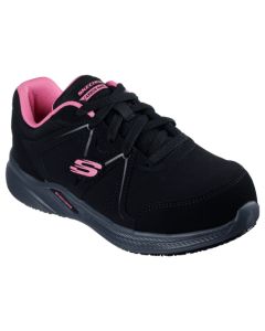 Women's Skechers Carbix Safety Toe 108294-BKPK
