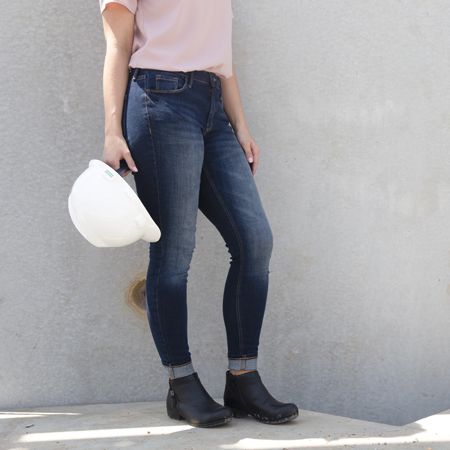 Rockport Works Carly Women's Steel Toe Safety Boot Black - 9 Wide